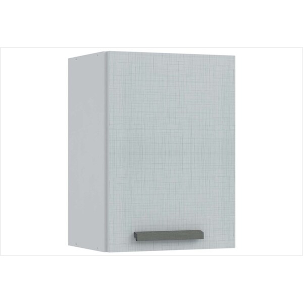 Armário Aéreo 1 Porta 400 Essence Branco Com Linho Branco - K