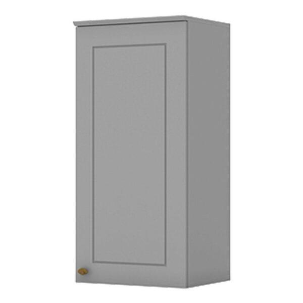 Armário Aéreo 1 Porta 40 Cm Nova York Cinza – Henn