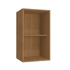 Armário Aéreo 1 Porta 40cm Ciela Azul/canela