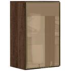 Armario Aereo 1 Porta 40cm Vidro Reflecta Em Mdf Kali Premium