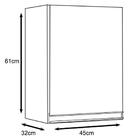 Armario Aereo 1 Porta 45 Cm 1700 Malbec Avela Plla