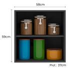 Armario Aereo 1 Porta 58 Cm 12541 Etti Pln