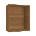 Armário Aéreo 1 Porta 60cm Ciela Azul/canela