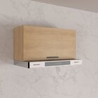 Armário Aéreo 1 Porta 80cm Larissa Móveis Sul Carvalho