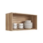 Armário Aéreo 1 Porta 80cm Maldivas  Carvalho Oak