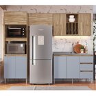 Armário Aéreo 1 Porta 80cm Maldivas  Carvalho Oak