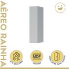 Armário Aéreo 1 Porta  Rainha 20cm 100% Mdf Branco