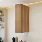 Armário Aéreo 1 Porta  Rainha 20cm 100% Mdf Nature