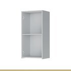Armário Aéreo 1 Porta  Rainha 40cm 100% Mdf Branco