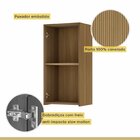 Armário Aéreo 1 Porta  Rainha 40cm 100% Mdf Nature