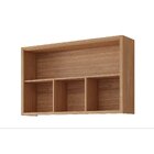 Armário Aéreo 1 Porta Basculante 3 Nichos 120cm Luiza Yescasa