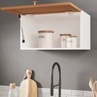 Armário Aéreo 1 Porta Basculante 60cm Arizona Cabecasa Madeir