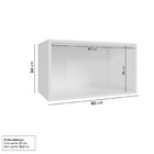 Armário Aéreo 1 Porta Basculante 60cm Arizona Cabecasa Madeir