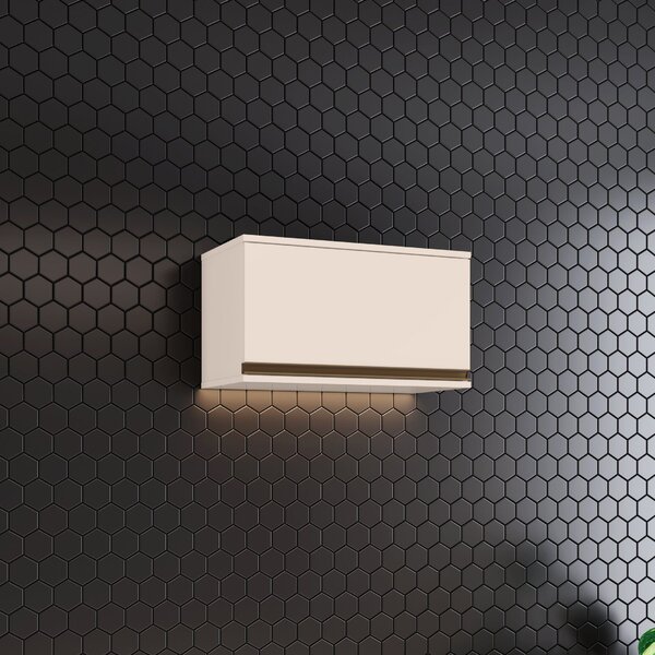 Armário Aéreo 1 Porta Basculante 60cm Connect Off White