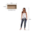 Armário Aéreo 1 Porta Basculante 70cm Veneza Modulada Mel/are