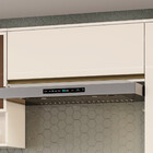 Armário Aéreo 1 Porta Basculante 80cm Connect - Móveis Henn