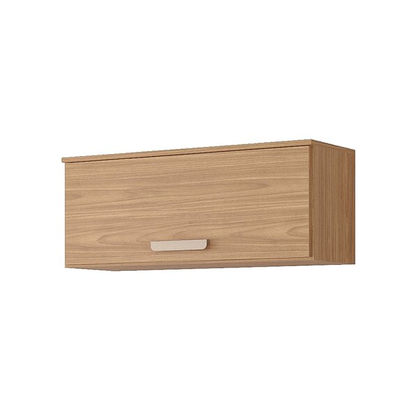 Armário Aéreo 1 Porta Basculante 80cm Eliana Yescasa Freijó