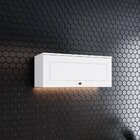 Armário Aéreo 1 Porta Basculante 80cm Emily  Branco Hp