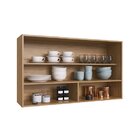 Armário Aéreo 1 Porta Basculante Com Nicho Hera  Móveis Natur