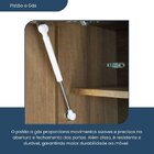 Armário Aéreo 1 Porta Basculante Confort   Cinamomo