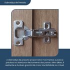 Armário Aéreo 1 Porta Basculante Confort   Cinamomo