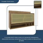 Armário Aéreo 1 Porta Basculante Confort   Cinamomo