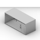 Armário Aéreo 1 Porta Basculante Fettuccine 80cm Menu Kitchen