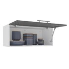 Armário Aéreo 1 Porta Basculante Fettuccine 80cm Menu Kitchen