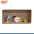 Armário Aéreo 1 Porta Basculante Suspenso Organizador Cozinha