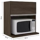 Armario Aereo 1 Porta Com Nicho Para Microondas 65cm 12517 Ev