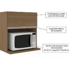 Armario Aereo 1 Porta Com Nicho Para Microondas 65cm 12517 Ev