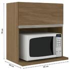 Armario Aereo 1 Porta Com Nicho Para Microondas 65cm 12517 Ev