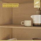 Armário Aéreo 1 Porta Com Relógio Condessa 100% Mdf 120cm Car