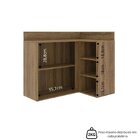 Armário Aéreo 1 Porta Confort   Cinamomo/grafite