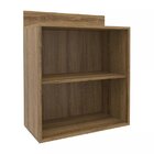 Armário Aéreo 1 Porta Confort Batrol Móveis Cinamomo/fumê