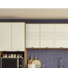 Armário Aéreo 1 Porta Detalhe Cobogó Lótus Kappesberg Freijo/