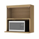 Armário Aéreo 1 Porta Marquesa 100% Mdf Nature