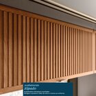 Armário Aéreo 1 Porta Mdf 1 Porta Ripada Basculante 60cm Proe