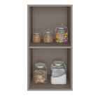 Armário Aéreo 1 Porta Sara Fumê - Fdecor