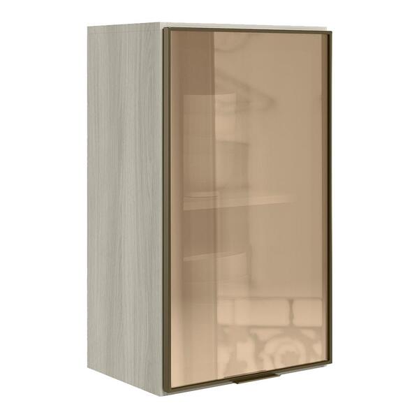 Armario Aereo 1 Porta Vidro Mdf 40 Cm Kali 1220261 Nicioli