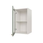 Armário Aéreo 1 Portas 40cm Com Porta De Vidro Arizona Cabeca