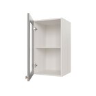 Armário Aéreo 1 Portas 40cm Com Porta De Vidro Arizona Cabeca