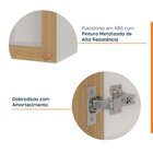 Armário Aéreo 1 Portas 40cm Com Porta De Vidro Arizona Cabeca