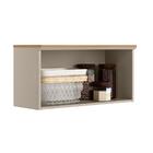 Armario Aereo 1 Portas Berlim Jequitiba Off White