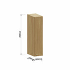 Armário Aéreo 20cm 1 Porta Elegance Luciane Móveis