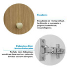 Armário Aéreo 20cm 1 Porta Elegance Luciane Móveis