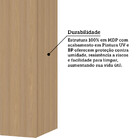 Armário Aéreo 20cm 1 Porta Slim Luciane Móveis