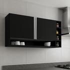 Armario Aereo 2 Portas 105 Cm Vanessa Reajl Moveis