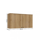 Armário Aéreo 2 Portas 120cm Finesse Thb