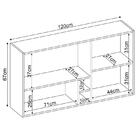 Armário Aéreo 2 Portas 120cm Firenze Demobile